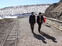 گزارش تصویری بازدید دکتر قره یاضی از پردیس معدن آموزشی دانشگاه